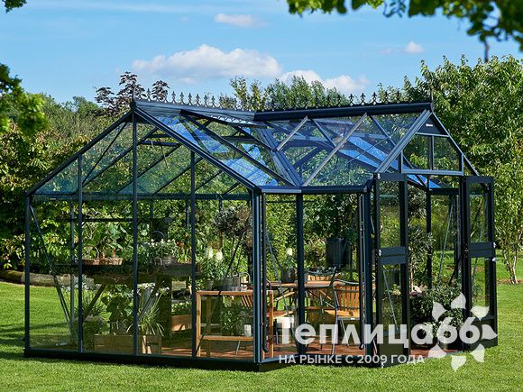 Элитная Теплица Juliana Orangery Anthracite 15,2 м²